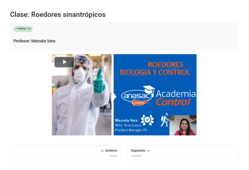 Anasac Academia Control